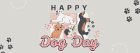 It's Arf Arf Day Facebook Cover Design