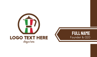 Italian Kettle  Business Card Image Preview