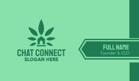 Cannabis Weed Marijuana Dispensary Business Card Image Preview
