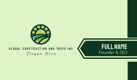 Agricultural Farming Badge Business Card Image Preview