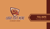 Ram Sports Mascot  Business Card Image Preview