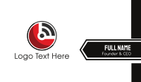 Wifi Circle Business Card Image Preview