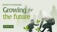 Arbor Day Community Event Animation Preview