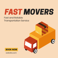 Fast Movers Service Instagram post Image Preview