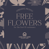 Free Flowers For You! Instagram post Image Preview