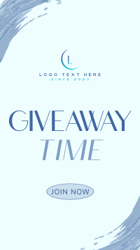 Giveaway Time Announcement Instagram reel Image Preview