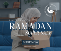 Ramadan Shopping Sale Facebook Post Design