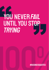You Never Fail Flyer Image Preview
