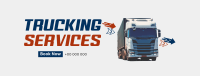 Moving Trucks for Rent Facebook Cover Design
