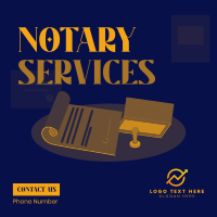 Notary Paper Instagram post Image Preview