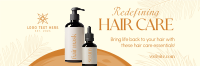 Minimalist Hair Product Twitter Header Preview