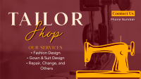 Sewing Machine Facebook event cover Image Preview