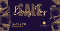 Great Deals this Boxing Day Facebook Ad Design