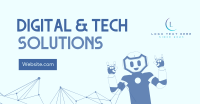 Digital & Tech Solutions Facebook Ad Design
