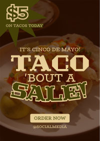 Cinco De Mayo Taco Poster Image Preview