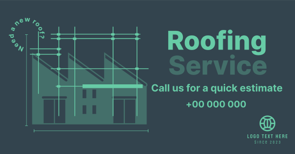 Roof Repair Facebook Ad Design
