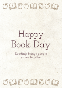 Book Day Message Flyer Image Preview