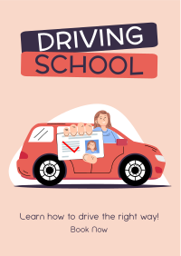 Best Driving School Flyer Image Preview