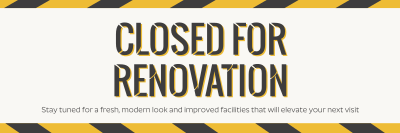 Under Renovation Construction Twitter header (cover) Image Preview