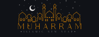 Starry Muharram Facebook cover Image Preview