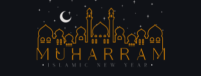 Starry Muharram Facebook cover Image Preview