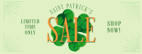 St. Patrick's Sale Clover Facebook Cover Design