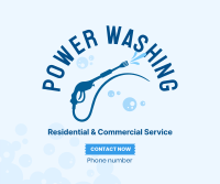 Pressure Washer Services Facebook Post Design