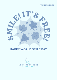 Smile! It's Free Flyer Image Preview