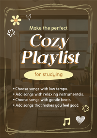 Cozy Comfy Music Poster Image Preview