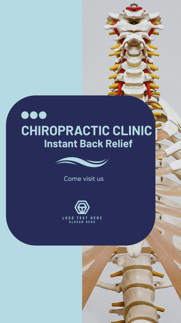 Chiropractic Clinic Instagram Story Design Image Preview