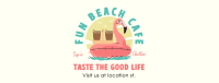 Beachside Cafe Facebook cover Image Preview