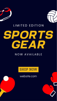 New Sports Gear YouTube short Image Preview
