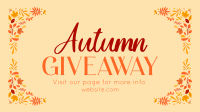 Autumn Giveaway Post Animation Preview