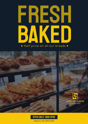 Bakery Bread Promo Flyer Image Preview