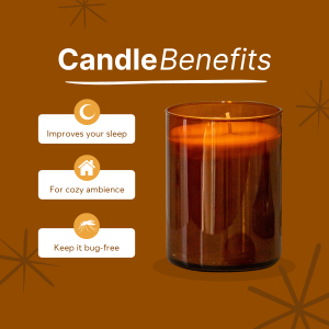 Candle Benefits Instagram post Image Preview