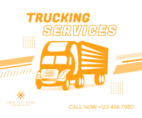 Truck Delivery Services Facebook post Image Preview