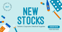 New Medicines on Stock Facebook Ad Design