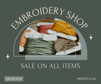 Embroidery Materials Facebook post Image Preview