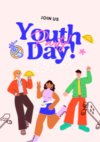Youth Day Celebration Flyer Image Preview