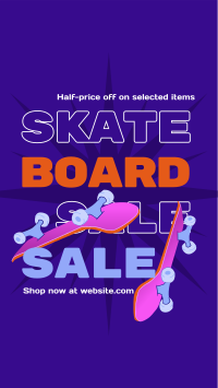 Skate Sale Video Image Preview