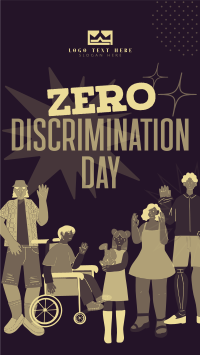 Zero Discrimination Advocacy Facebook story Image Preview