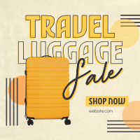Travel Luggage Discounts Instagram post Image Preview