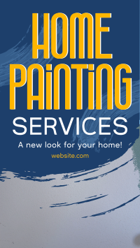 Professional Paint Services Instagram reel Image Preview