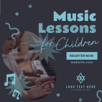 Music Lessons for Kids Linkedin Post Image Preview