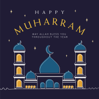 Welcoming Muharram Instagram post | BrandCrowd Instagram post Maker