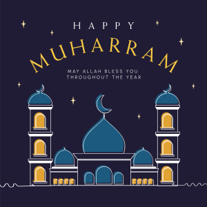 Welcoming Muharram Instagram post Image Preview