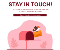 Stay in Touch Facebook Post Design