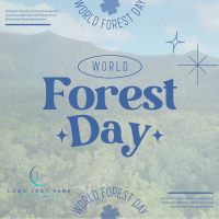 World Forest Day  Instagram Post Design