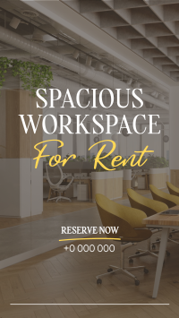 Spacious Space Rental Video Preview