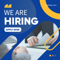 Modern Corporate We Are Hiring Instagram post Image Preview